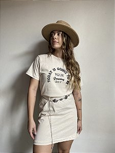 CAMISETÃO BEGE BULL