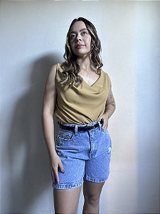 BERMUDA JEANS CLARO FLORÊNCIO
