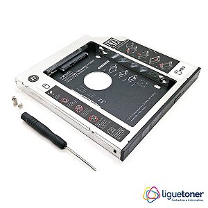 CADDY P/ HD 2,5" 12.7MM EXBOM - HDCA-S127