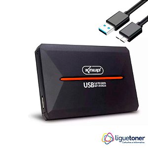 CASE (USB 3.0) P/ HD SATA 2,5" KNUP - KP-HD825
