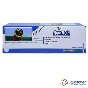 Cartucho de Toner Compatível BROTHER TN410 / TN420 / TN450 2.6K PRINTECH