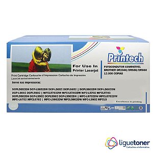 Kit Fotocondutor Compatível BROTHER DR630/DR660 | DR2340/DR2540 12K Printech