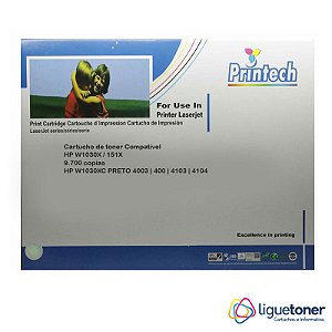 Cartucho de Toner Compatível HP W1030X / 151X 9.7K Printech