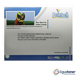 Kit Fotocondutor Compatível HP W1332 30K Printech