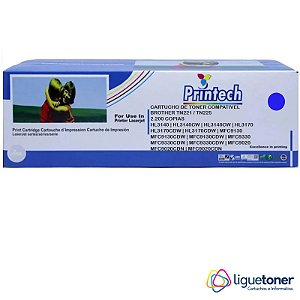 Cartucho de Toner Compatível BROTHER TN221 / TN225 CYAN 2.2K Printech