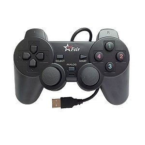 Controle joystick USB com Fio FR-202 Feir (BLISTER)