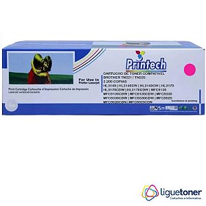 Cartucho de Toner Compatível BROTHER TN221 / TN225 MAGENTA 2.2K Printech