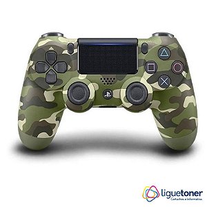 CONTROLE JOYSTICK PS4 SEM FIO FR-227M CAMUFLADO FEIR