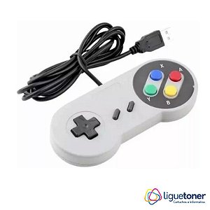 CONTROLE SUPER NINTENDO USB CR-008