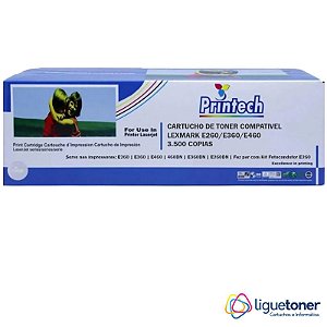 Cartucho de Toner Compatível LEXMARK E260/360/460 3.5K Printech*