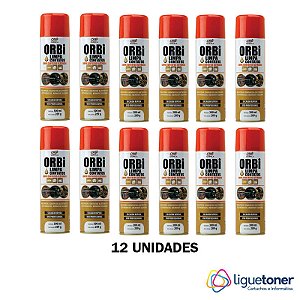 Limpa Contato Eletricos Incolor 300ML/209gr Orbi Fardo 12 Unidades