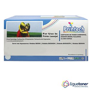 Cartucho de Toner Compatível OKIDATA B6500 / 52116002 22.5K Printech