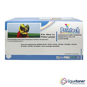Cartucho de Toner Compatível OKIDATA B710/B720/B730/B710/B720/B730 15K Printech