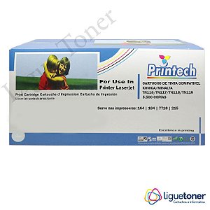 Cartucho de Toner Compatível KONICA MINOLTA TN116/TN117/TN118/TN119 5.5K Printech