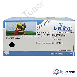 Cartucho de Toner Compatível KONICA MINOLTA TN321/C224/C284/C364 BLACK 27K Printech