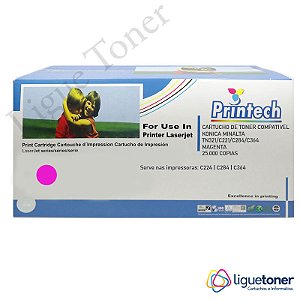 Cartucho de Toner Compatível KONICA MINOLTA TN321/C224/C284/C364 MAGENTA 25K Printech