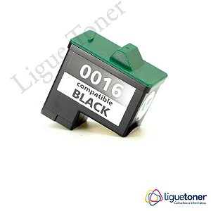 Cartucho de Tinta Compatível LEXMARK 10N0016 16/17 15ML Preto Top Color