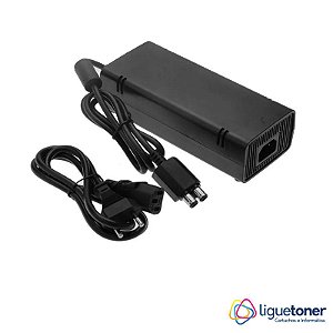 Fonte Xbox 360 Slim 2 Pinos Bivolt Original FR-301 Feir