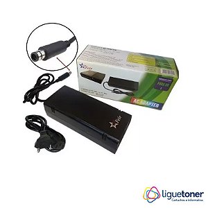 Fonte Compativel Xbox Super slim 1 pino bivolt FR-301C Feir