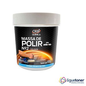 Massa para polir nº 2 400gr Base Agua Orbi