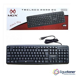 Teclado USB PARA COMPUTADOR MO-KB110 MOX