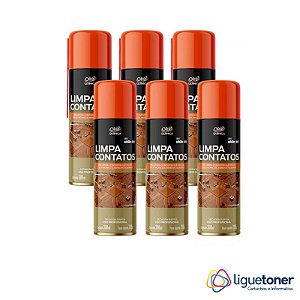 Limpa Contato Eletricos Incolor 300ML/209gr Orbi c/6 inidades