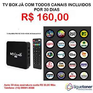 Tv Box MXQ PRO 5G 512G+1024G 4K Android 13.0 *já com todos os canais de TV