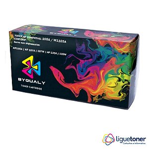 Cartucho de Toner HP 105A W1105A C/Chip 1K Byqualy