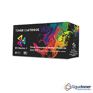 Cartucho de Toner Compatível Brother TN210 Preto 2.2K Byqualy