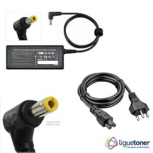 Carregador Notebook Positivo 19v x 3.42a - 5.5m x 2.5m Mais Mania