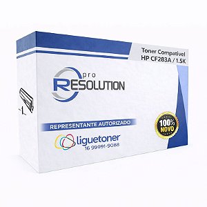 Cartucho de Toner Compativel HP CF283A 1.5k Pro Resolution