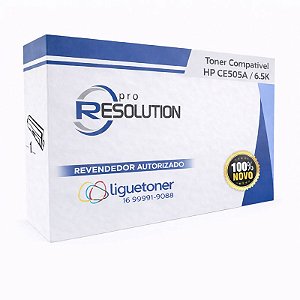 Cartucho de Toner Compativel HP CE505X / CF280X 6.5K Pro Resolution