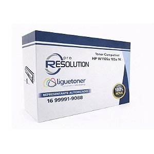 Cartucho de Toner Compativel HP 105A W1105A C/Chip 1K Pro Resolution