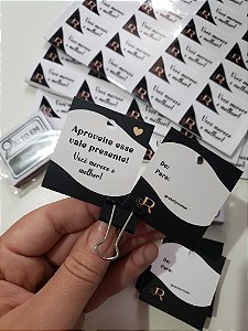 Tag 4,3x4,8cm Premium - PERSONALIZADO