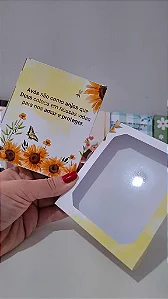 Caixinhas com visor de acetato - PERSONALIZADO