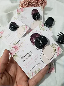 24 Card + presilha de cabelo