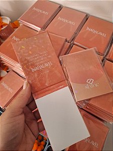 10 Bloquinhos Personalizados 10x7cm - Capa dura