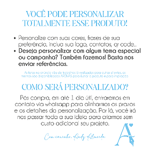 Adesivos 6x8cm - PERSONALIZADO