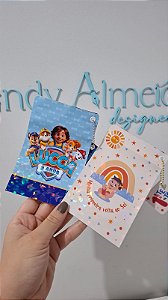 Saquinho Ziplock 10x15cm Holográfico - Personalize como quiser!