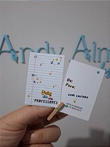 Tag 4x6cm - Professor ABC