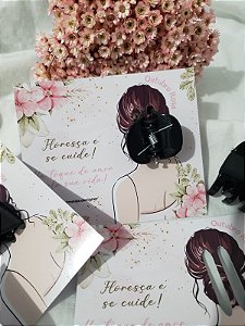 Card  + Presilha - Outubro Rosa