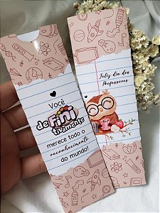 50 Capinhas para Fini 5,3x17cm - Professores