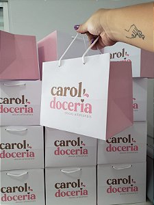 Sacola L4 - 16x19x15cm - PERSONALIZADO