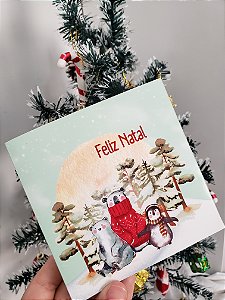 Card com bolso Natal Harmonia