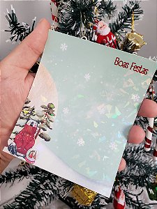 Card para biscoito Natal Harmonia