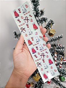 30 Tirinhas 6x25cm Natal Harmonia