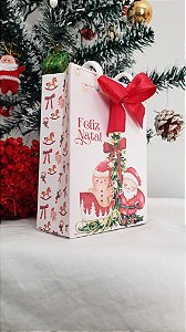 Mini Sacola Natal Afeto - 12x9x4cm