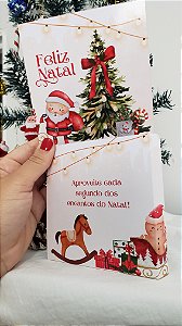 Card com bolso Natal Afeto