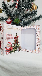 Caixinhas com visor de acetato Natal Afeto