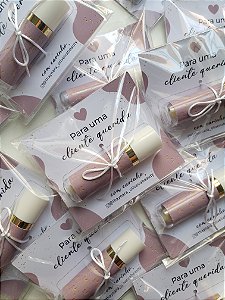 12 cards com Manteiga de cacau personalizada